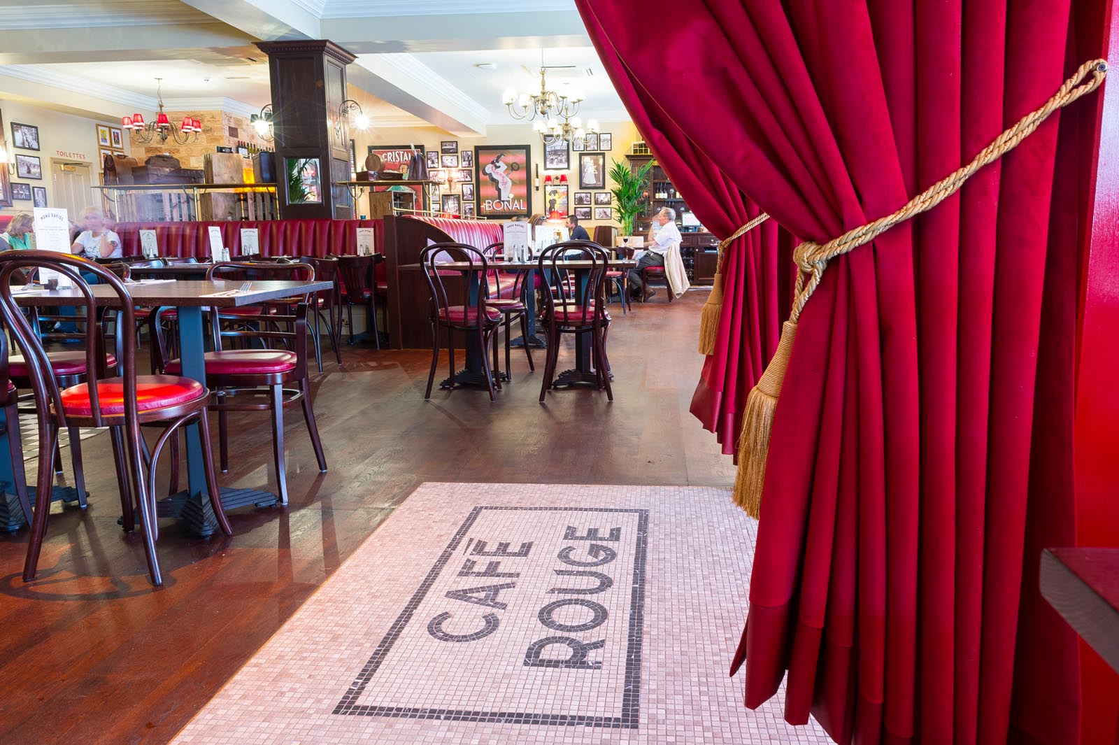 French cuisine at Cafe Rouge