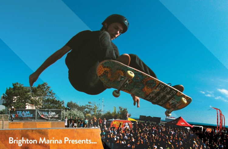 Team Extreme skateboarding event