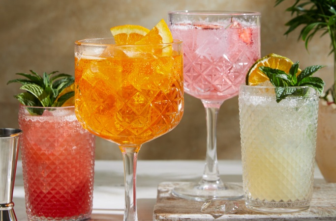 Cocktails at Bella Italia