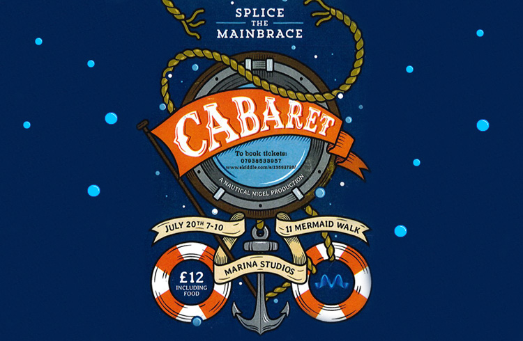Caberet event at Brighton Marina
