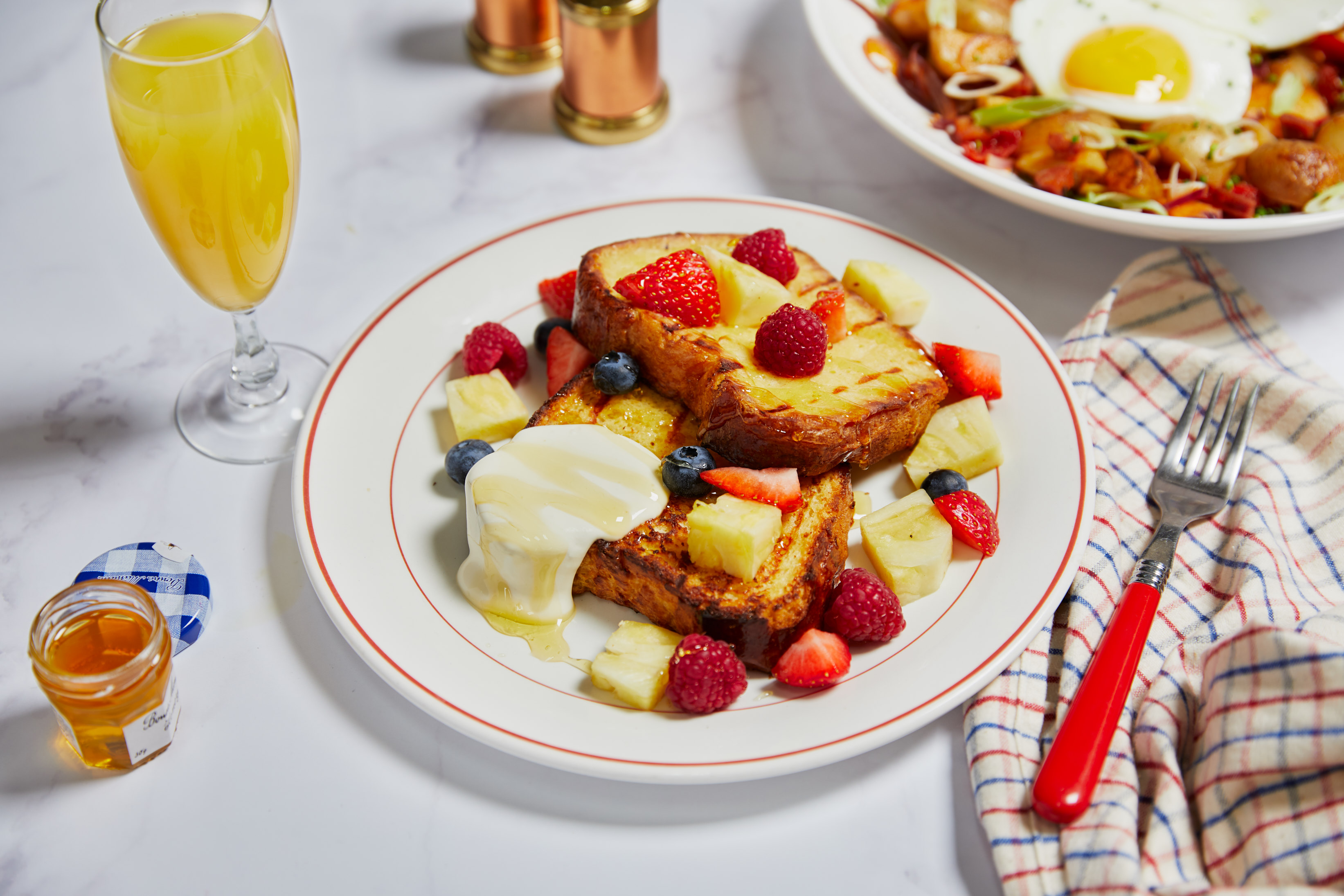 french toast breakfast from cafe rouge